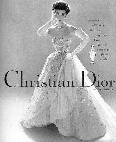 vintage ad dior|christian Dior 1947 fashion style.